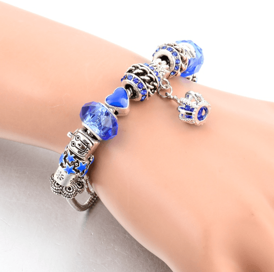 Bracelet Charms Royal Blue