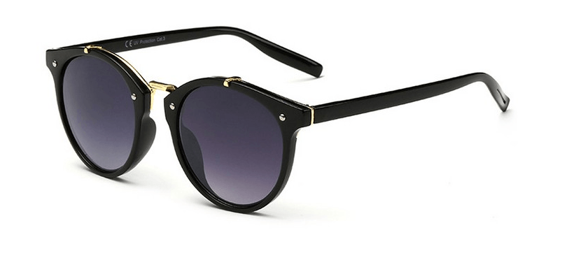 lunettes de soleil  Ronde Retro