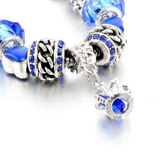 Bracelet Charms Royal Blue