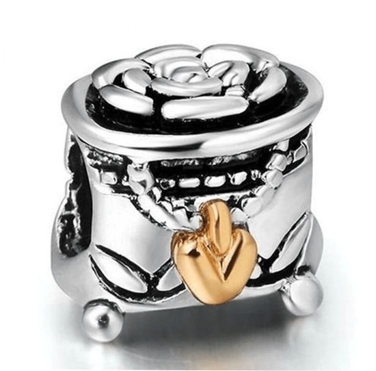 Gold Heart Charm