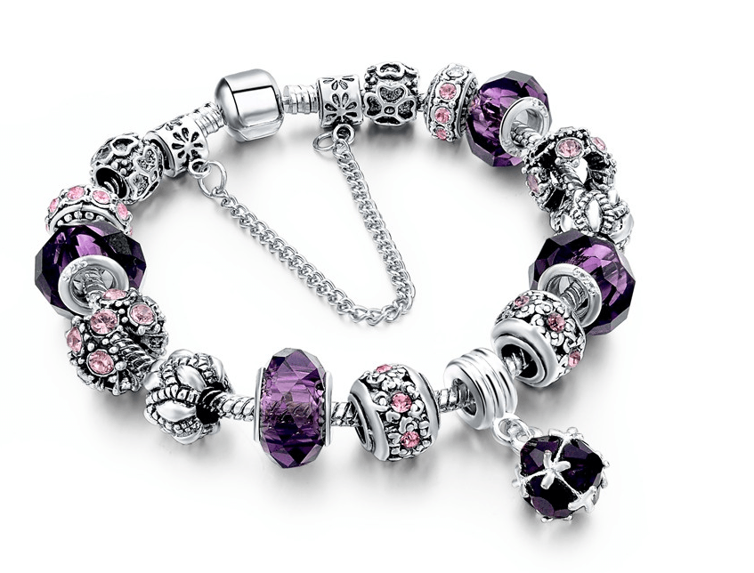 Bracelet Crystal Charms
