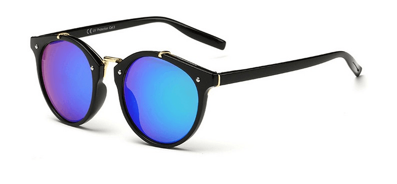 lunettes de soleil  Ronde Retro