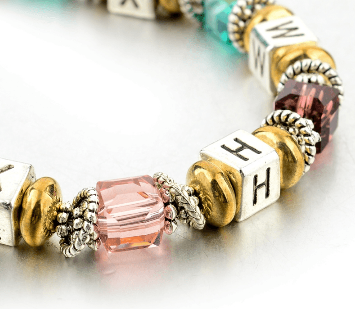 Bracelet Charms Crystal Murano