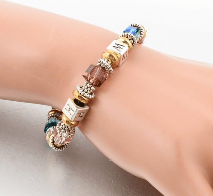 Bracelet Charms Crystal Murano