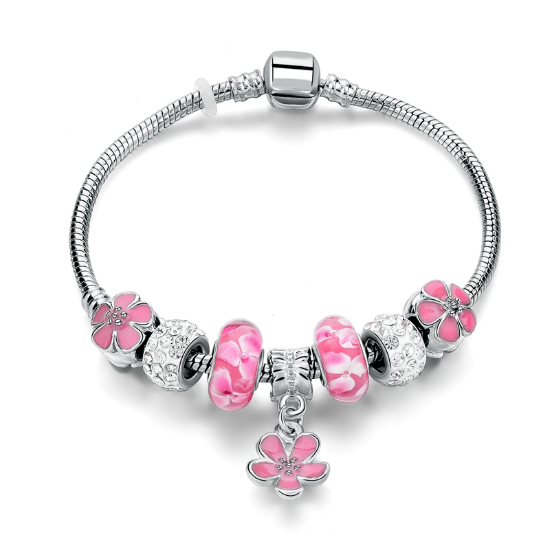Bracelet Charms Flowers