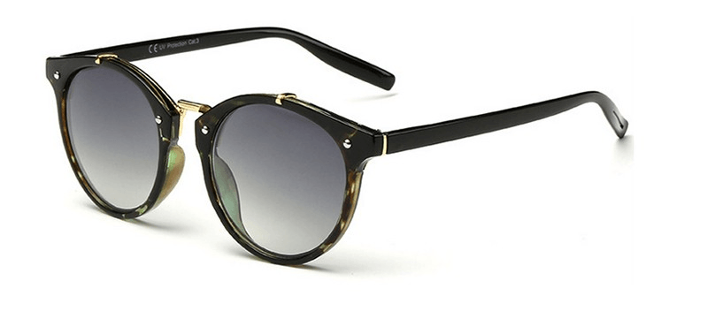 lunettes de soleil  Ronde Retro