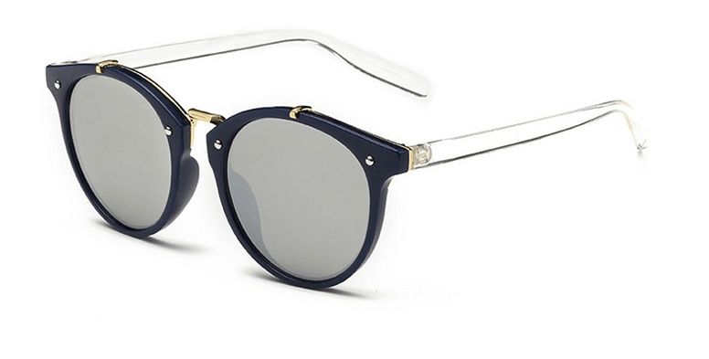 lunettes de soleil  Ronde Retro