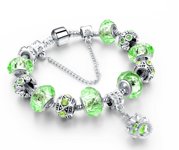 Bracelet Charms Crystal Crown