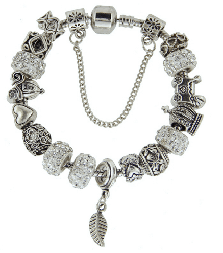Bracelet Feather Charms