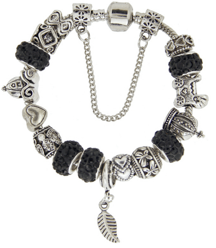 Bracelet Feather Charms