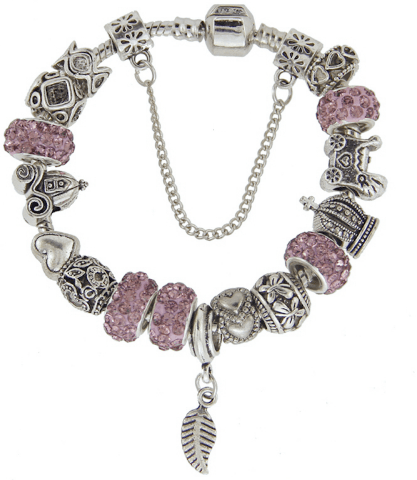 Bracelet Feather Charms