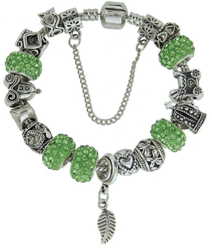 Bracelet Feather Charms
