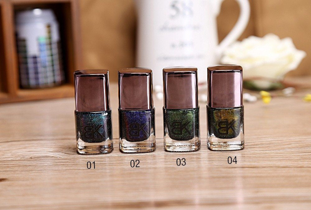 Black Starry Sky Nail