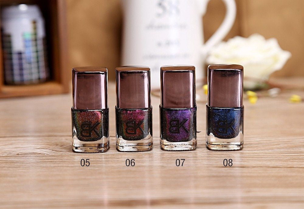 Black Starry Sky Nail