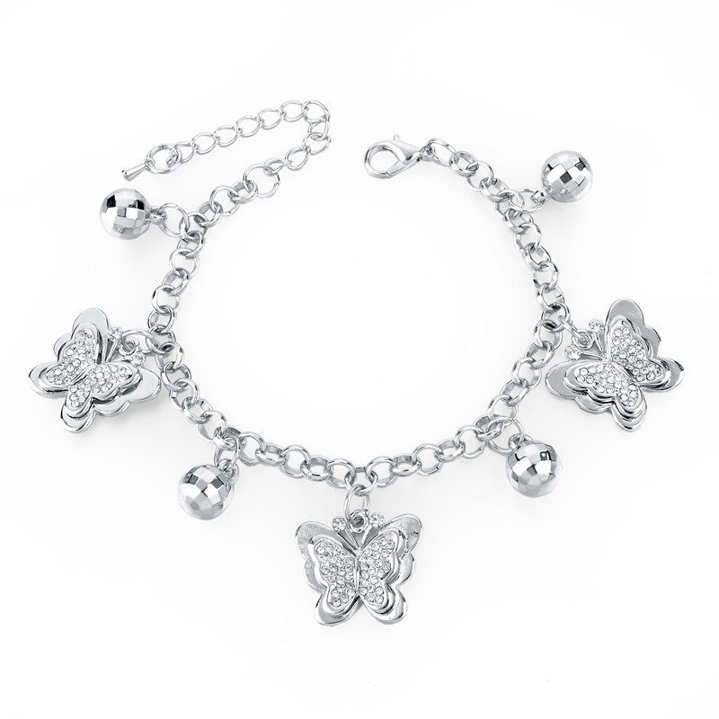 Bracelet Beetle Charms Gold