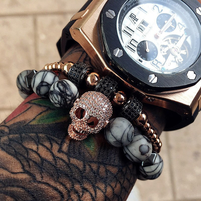 Skull Skeleton Bracelet