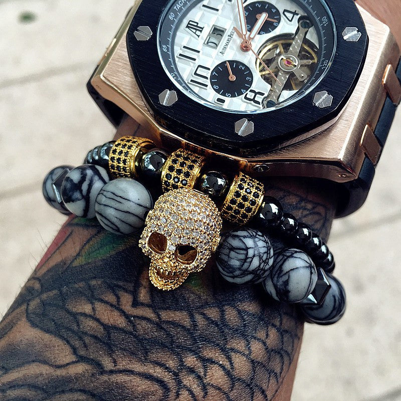 Skull Skeleton Bracelet