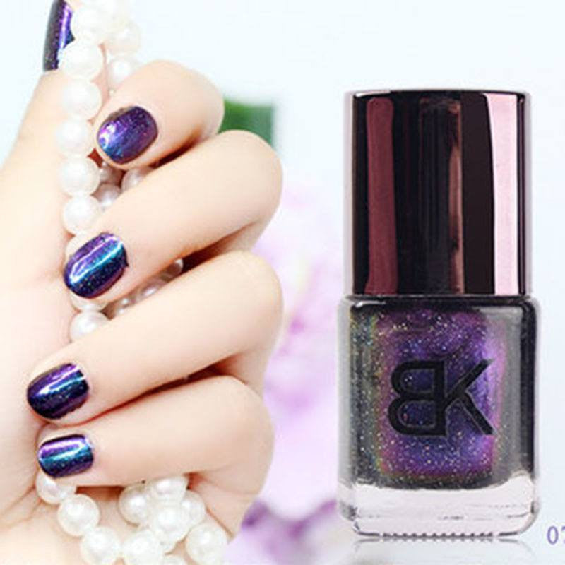 Black Starry Sky Nail