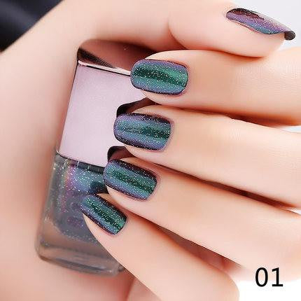 Black Starry Sky Nail