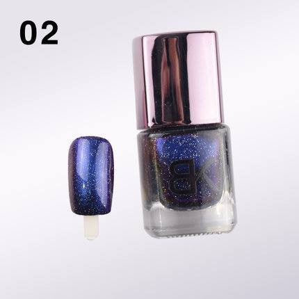 Black Starry Sky Nail