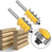 Triple Bead & Triple Flute Router Bits