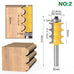 Triple Bead & Triple Flute Router Bits