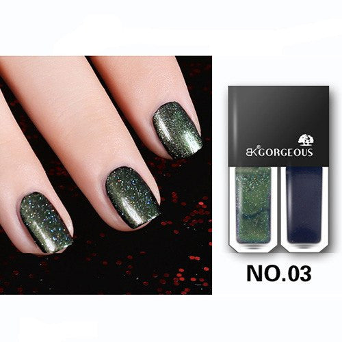 Black Starry Sky Nail