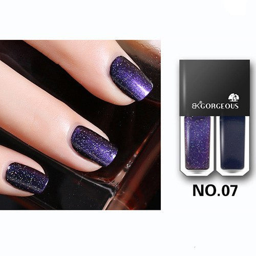 Black Starry Sky Nail