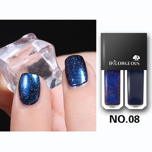 Black Starry Sky Nail