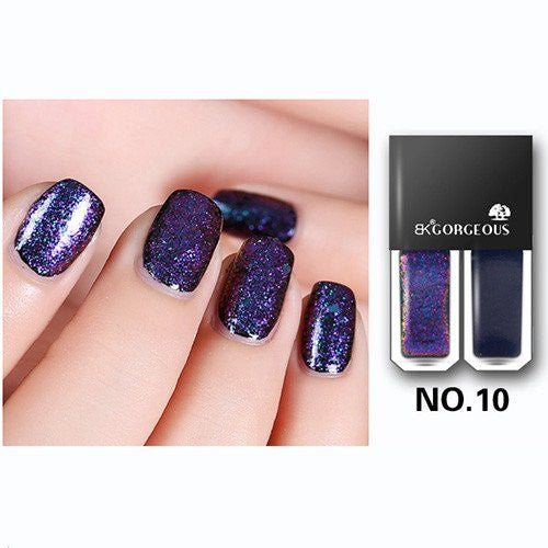 Black Starry Sky Nail