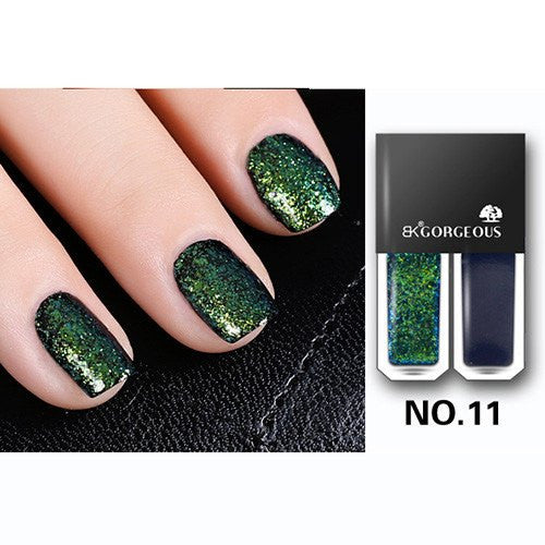 Black Starry Sky Nail