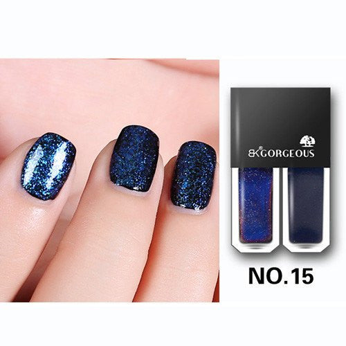 Black Starry Sky Nail