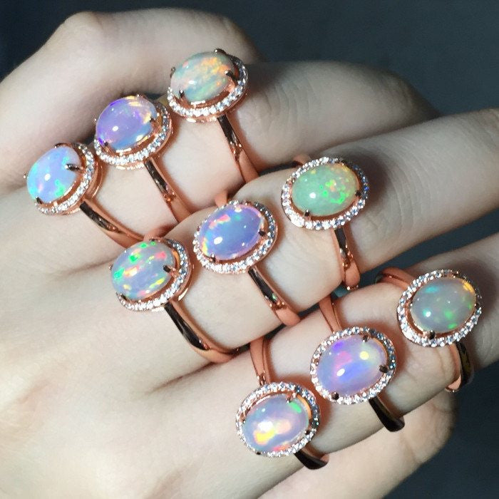 Elite Bague Opale