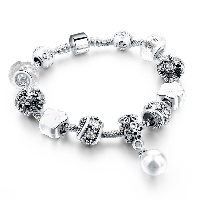 Bracelet Pearl Charm