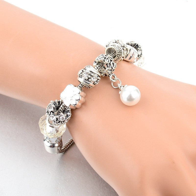 Bracelet Pearl Charm