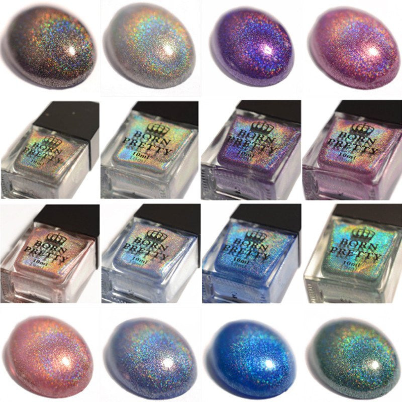 Holographic Glitter Nail Polish