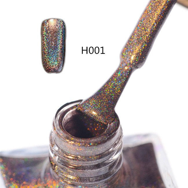 Holographic Glitter Nail Polish