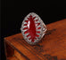 Elite Red Vintage Bague