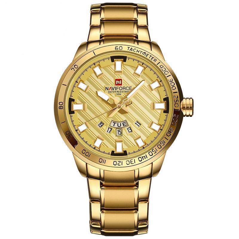 Day Date Steel Watch