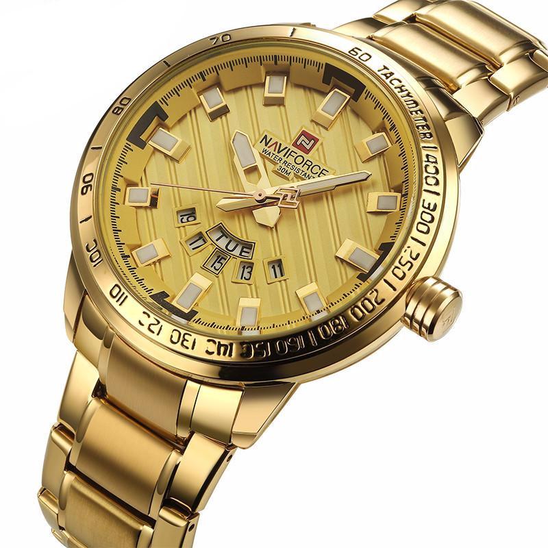 Day Date Steel Watch
