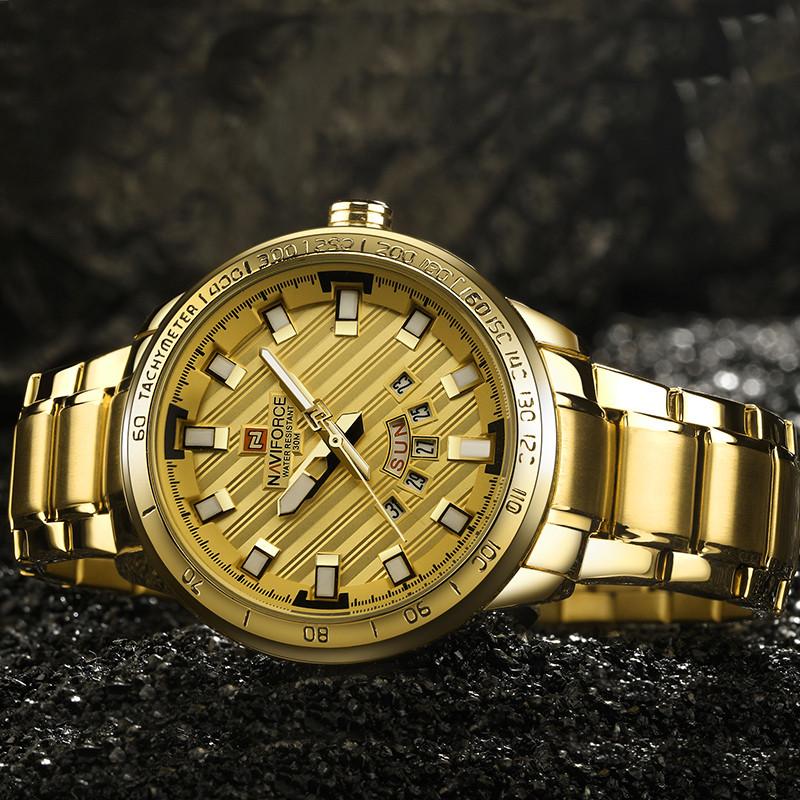 Day Date Steel Watch