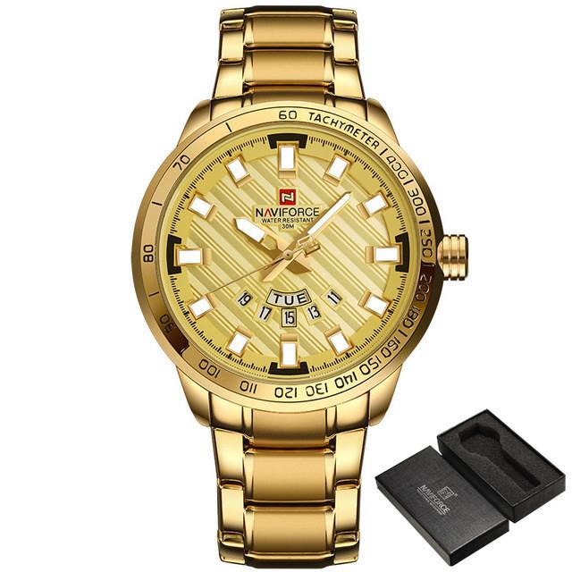 Day Date Steel Watch