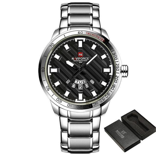 Day Date Steel Watch