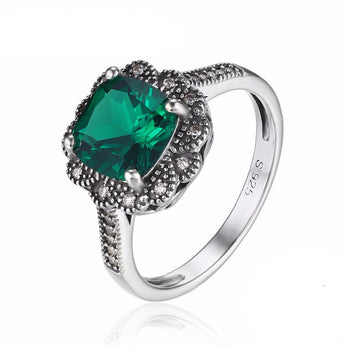 Elite Green Vintage Bague