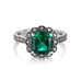 Elite Green Vintage Bague