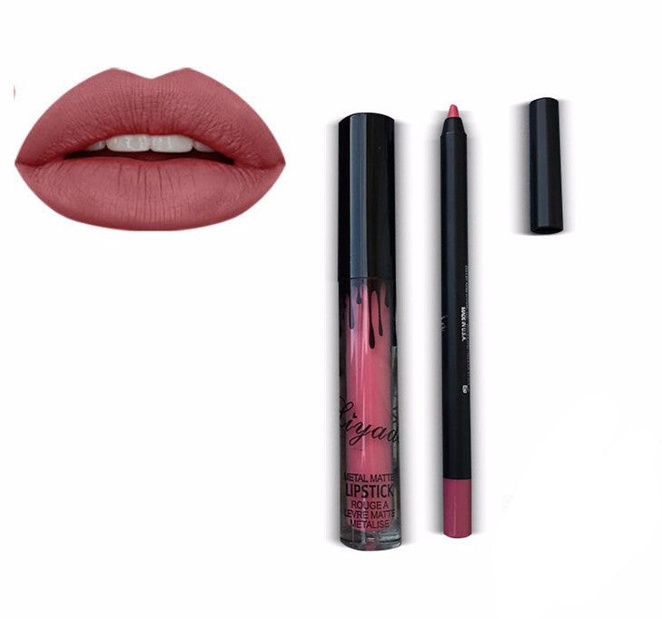 Matte Lipstick + Crayon