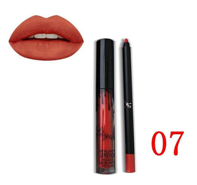 Matte Lipstick + Crayon