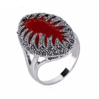 Elite Red Vintage Bague