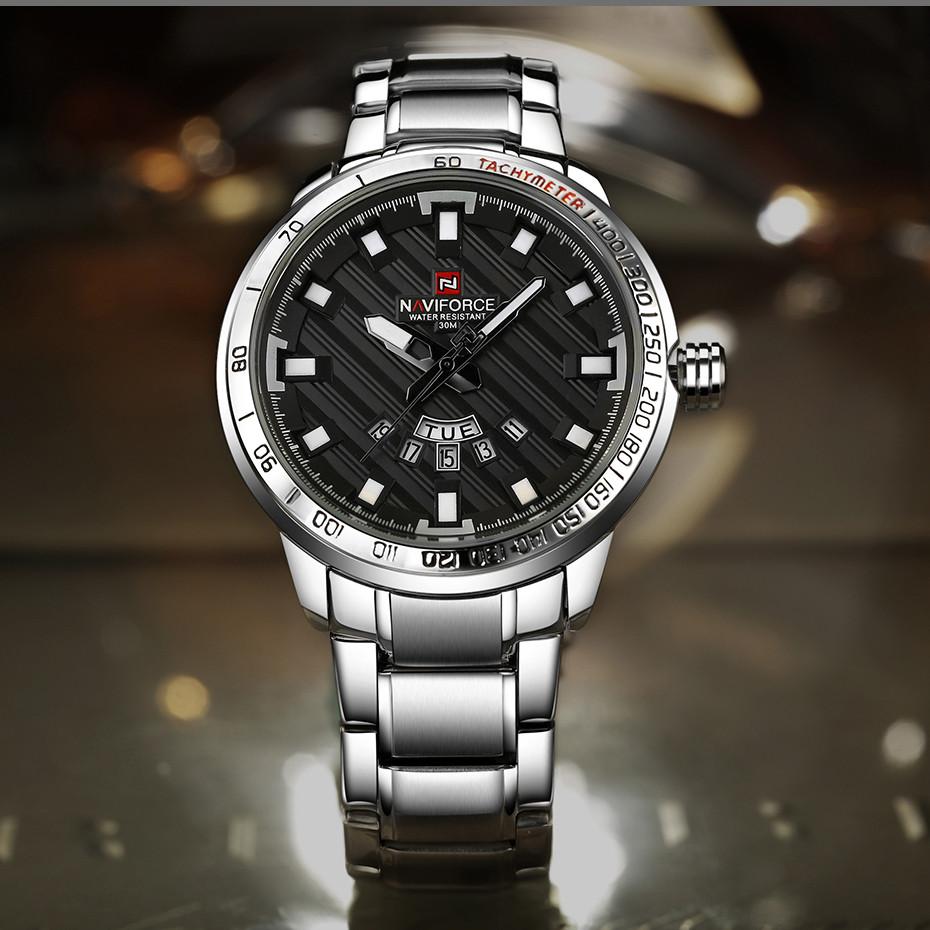 Day Date Steel Watch