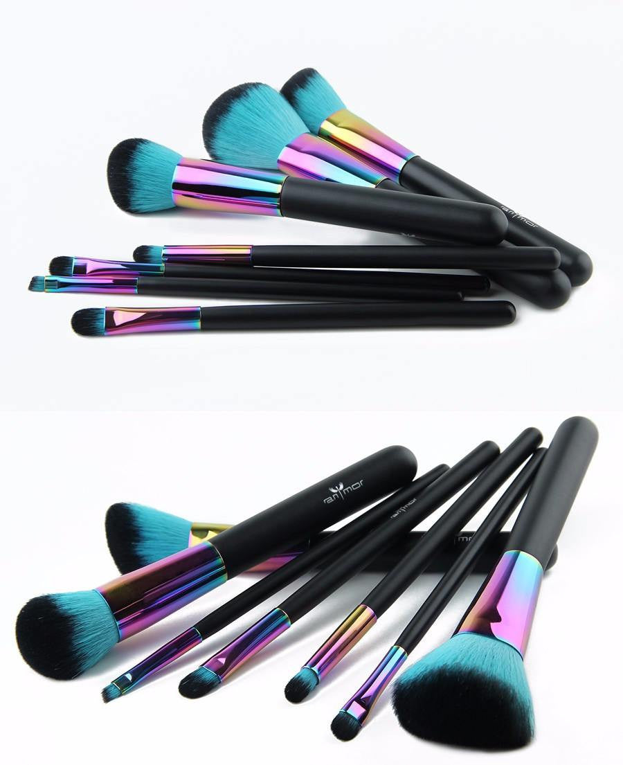 Copper 7 pcs Makeup Brush